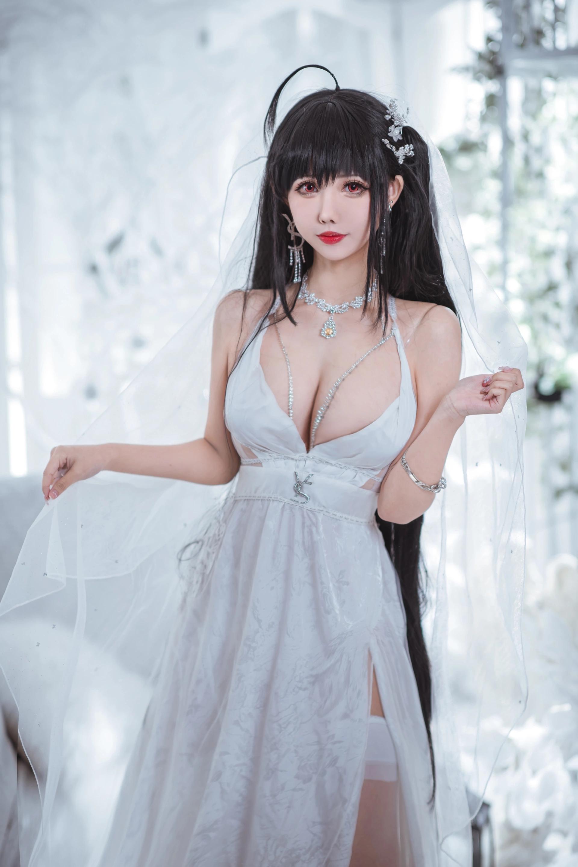 仙女月 - NO.08 大凤纯白婚纱 2