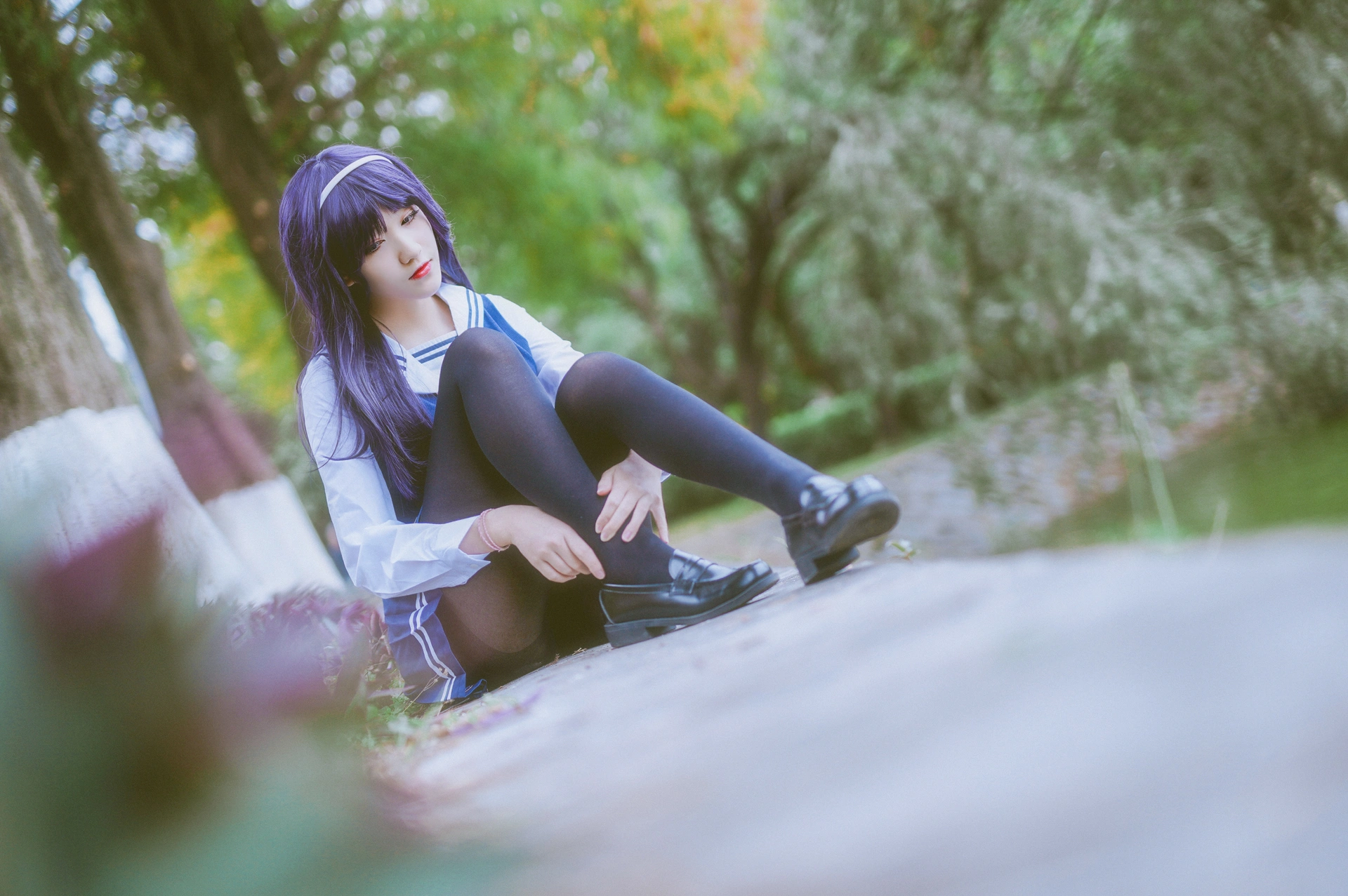 南桃Momoko - NO.48 诗羽制服 1