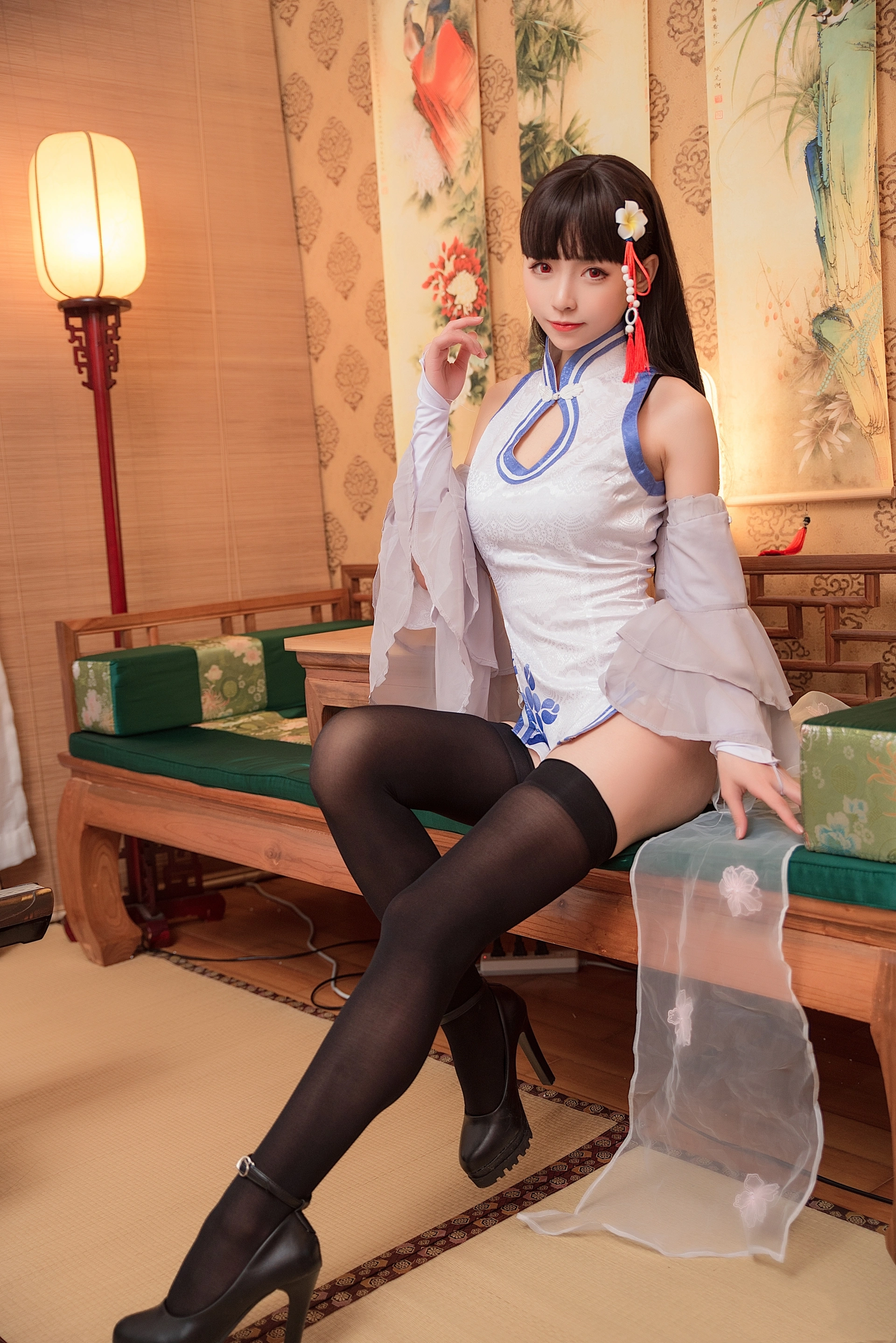大大卷卷小卷 - NO.01 黑丝旗袍 1