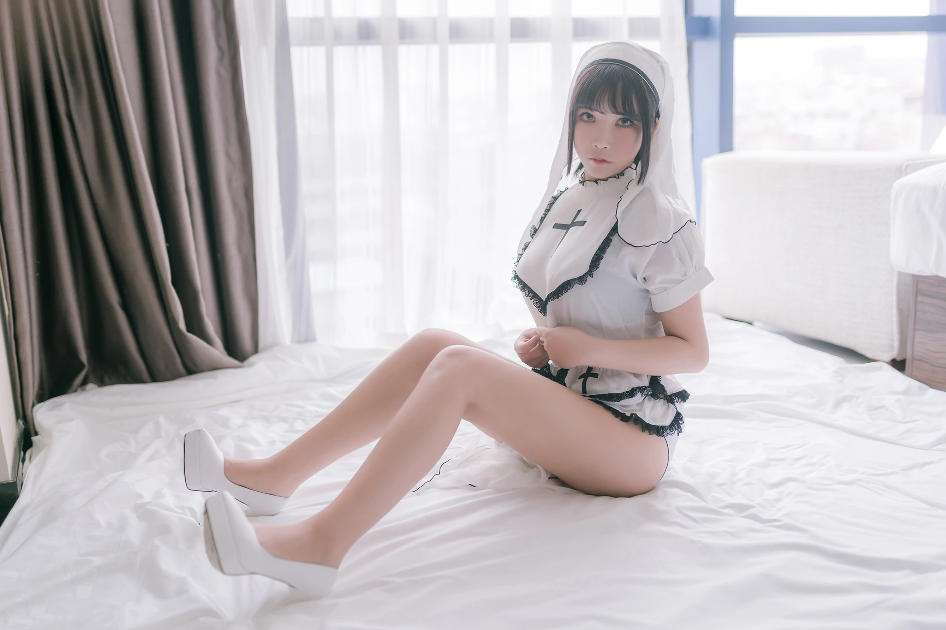 抱走莫子AA - NO.04 纯白修女 3