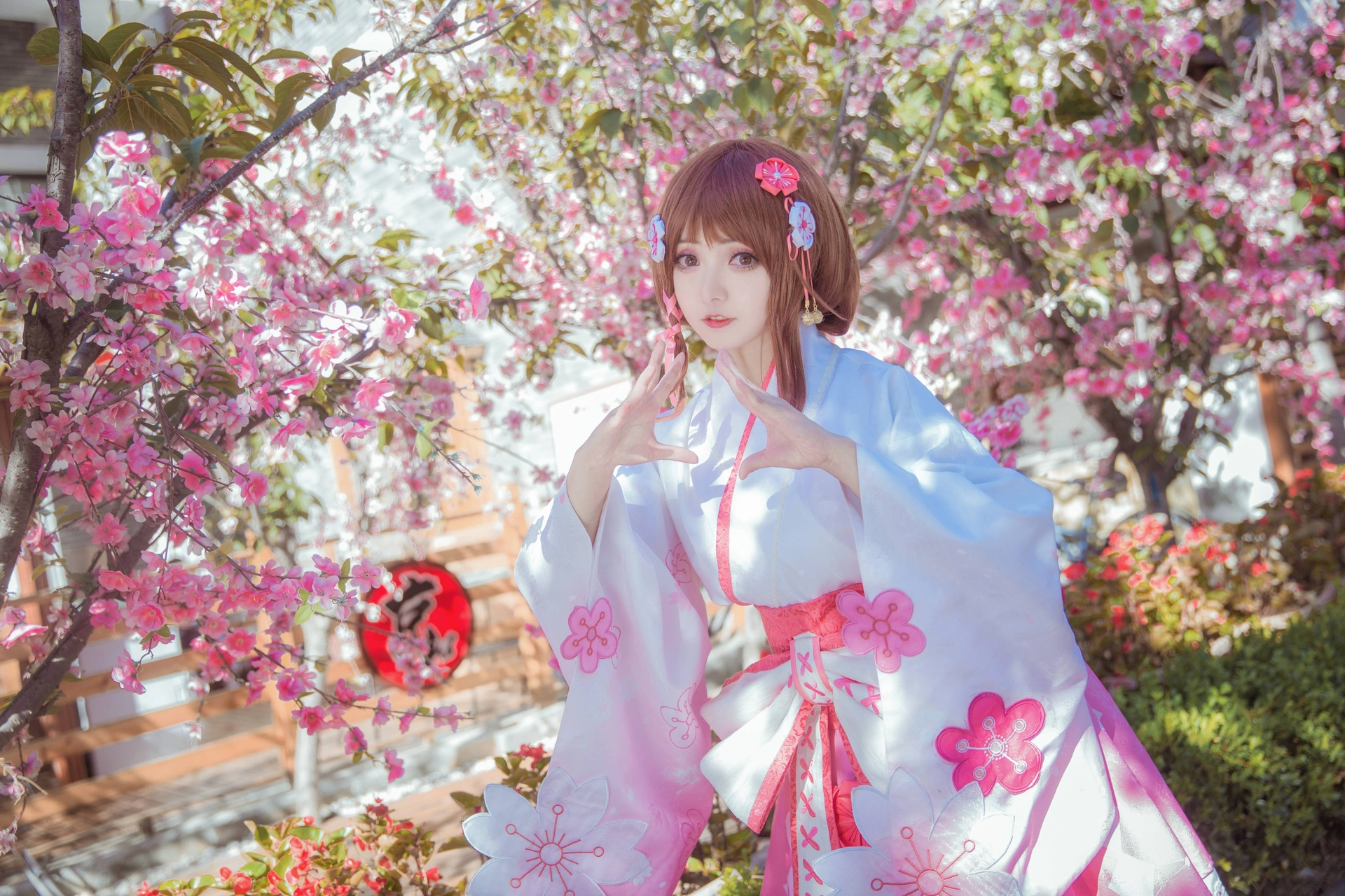 斯文文文文 - NO.01 丽日御茶子姐美如画和服 1