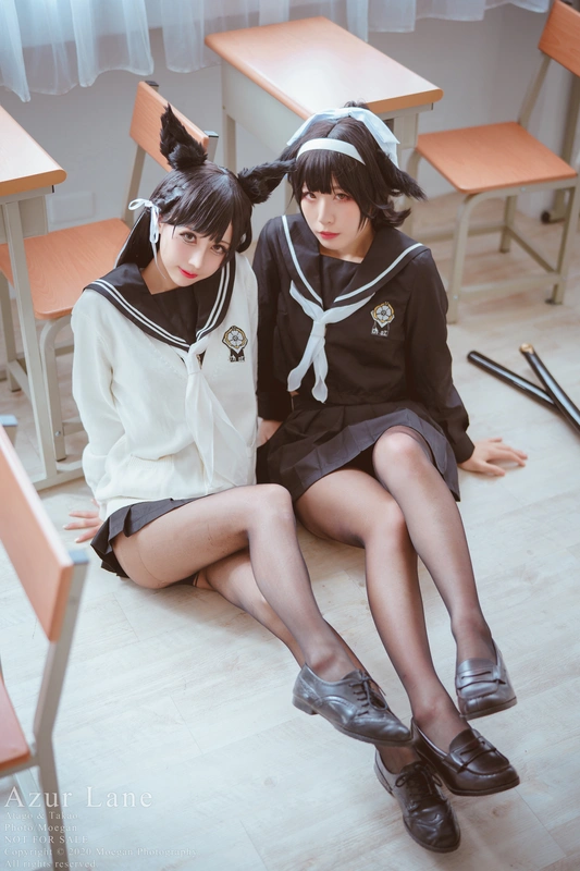 椎名くるみ Shiina Kurumi]Azur Lane - 爱宕高雄 Sailor Suit (アズールレーン) - 沖田凜花Rinka