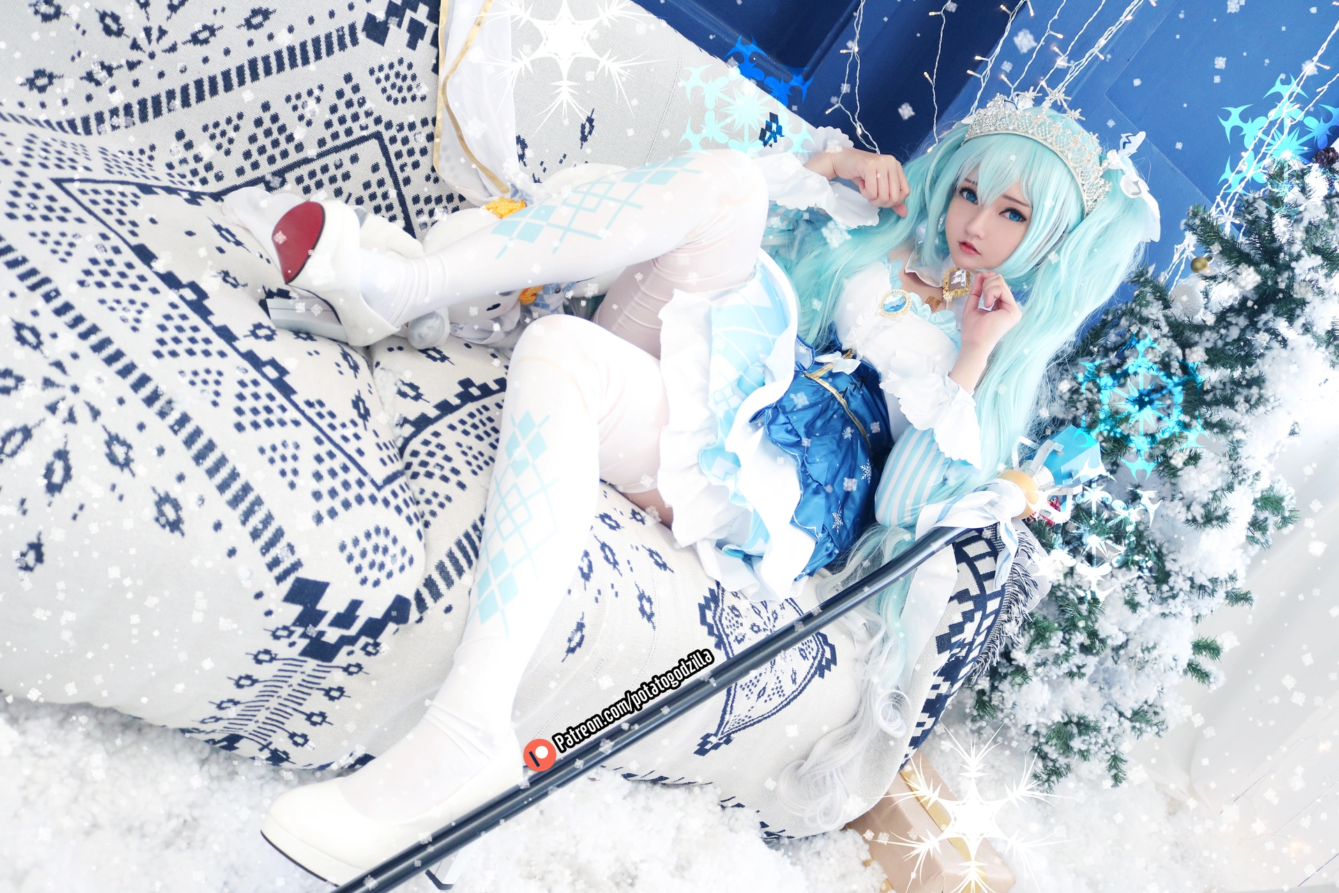 Potato Godzilla - NO.11 Snow Miku 3